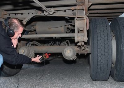 an image of Pearland commercial truck suspension repair.